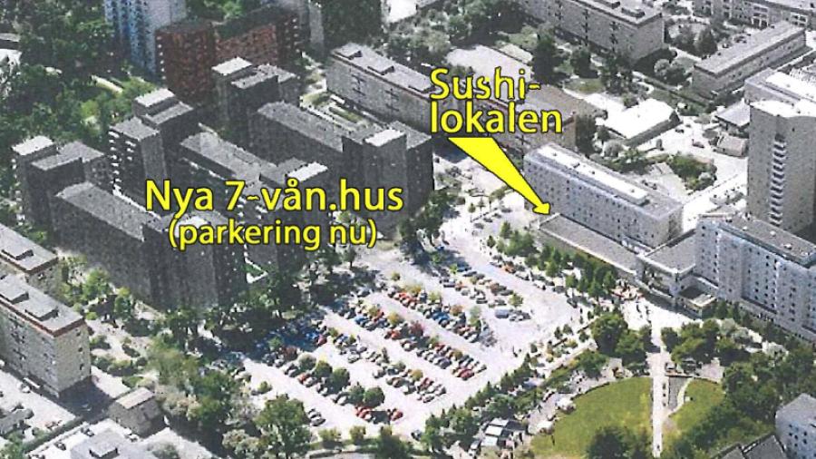 Bilden kommer från kommunens byggplan